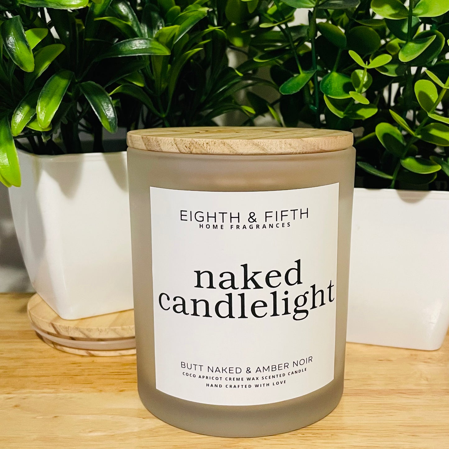 *NEW* NAKED CANDLELIGHT- Butt Naked & Amber Noir