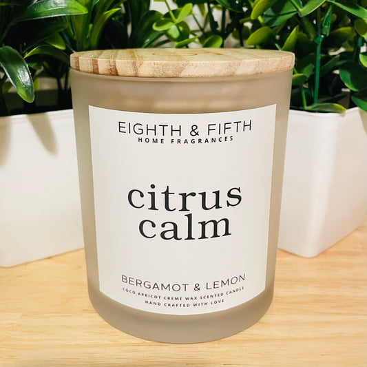 CITRUS CALM- Bergamot & Lemon