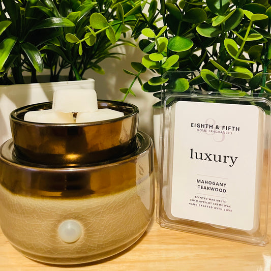 LUXURY Wax Melts- Mahogany Teakwood