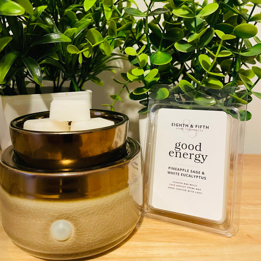 GOOD ENERGY Wax Melts- Pineapple Sage & White Eucalyptus