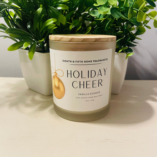 HOLIDAY CHEER- Vanilla Eggnog