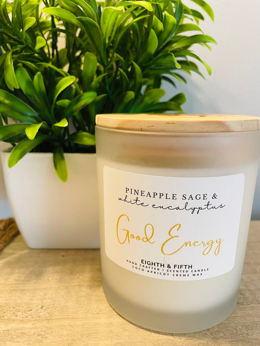 GOOD ENERGY~ Pineapple Sage & White Eucalyptus