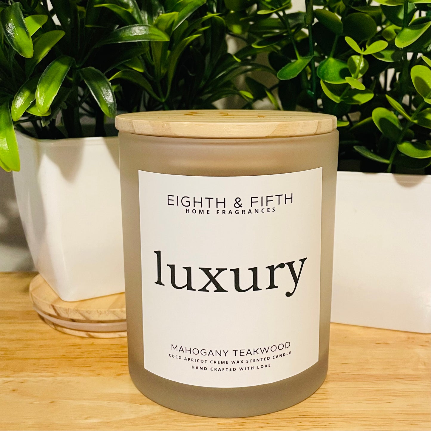 *NEW* LUXURY- Mahogany Teakwood