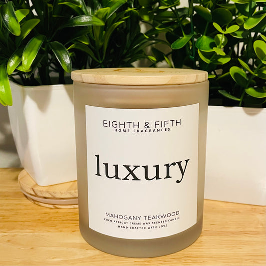 *NEW* LUXURY- Mahogany Teakwood