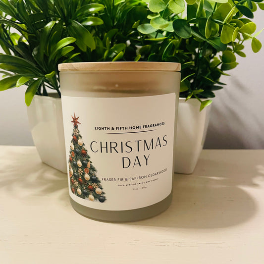 CHRISTMAS DAY- Fraser Fir & Saffron Cedarwood