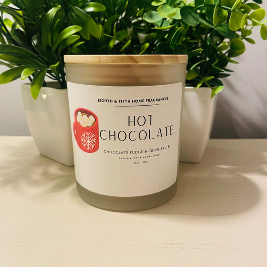 HOT CHOCOLATE- Chocolate Fudge & Creme Brulee